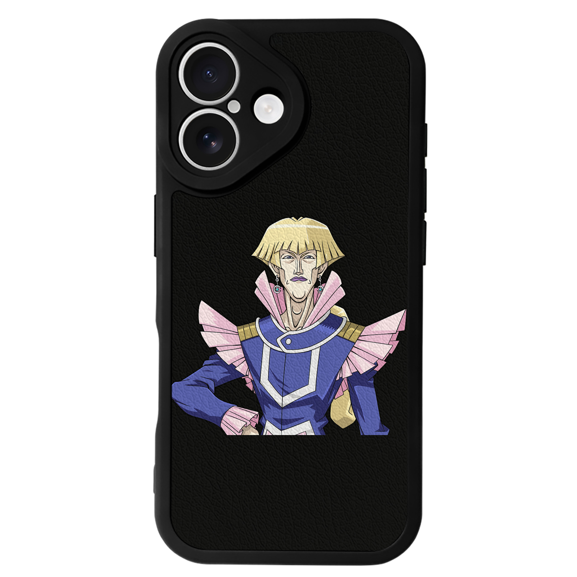 遊☆戯☆王 Yu-Gi-Oh! 【iPhone 16シリーズ対応】シリコンスマホケース（レザー調） 材質：シリコン